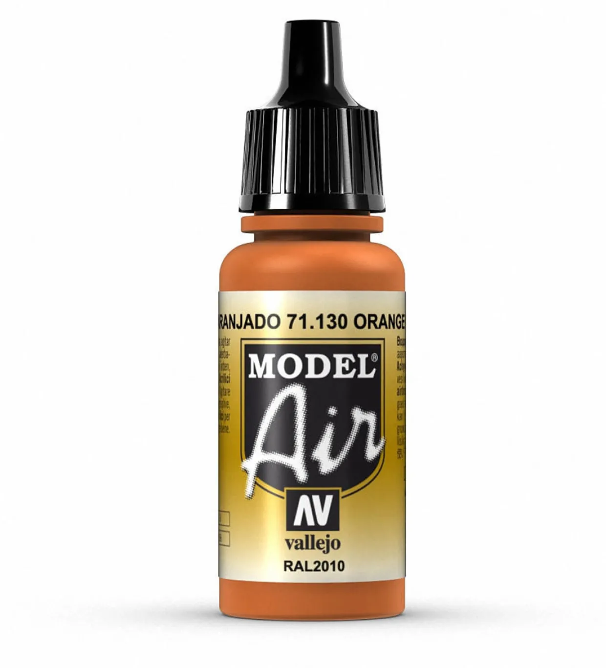 Vallejo Model Air 130 17ml Orange Rust Matt Acrylic