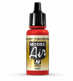 Vallejo Model Air 003 17ml Red (RLM23) Matt Acrylic