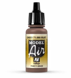 Vallejo Model Air 080 17ml Rust Matt Acrylic
