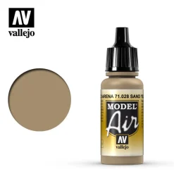 Vallejo Model Air 028 17ml Sand Yellow Acrylic