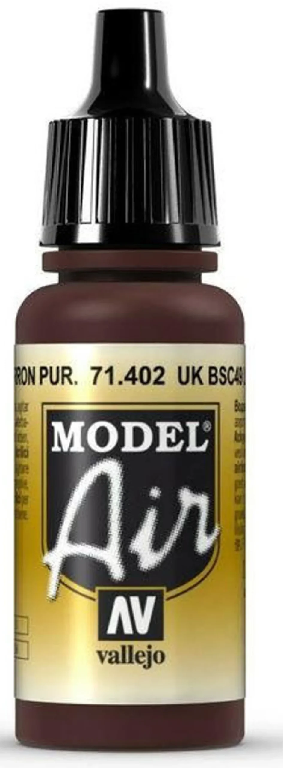 Vallejo Model Air 402 17ml UK BSC 49 Light Purple Brown Matt Acrylic