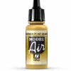 Vallejo Model Air 107 17ml US Interior Yellow Matt Acrylic