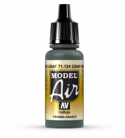 Vallejo Model Air 124 17ml USAF Green Matt Acrylic