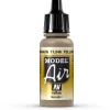 Vallejo Model Air 246 17ml Yellow Brown Matt Acrylic