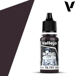 Vallejo Model Color 751 17ml Black Violet Matt Acrylic
