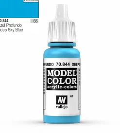 Vallejo Model Color 844 17ml Deep Sky Blue Matt Acrylic