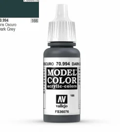Vallejo Model Color 994 17ml Dark Grey Matt Acrylic Paint