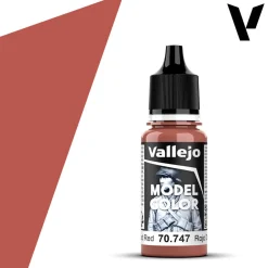 Vallejo Model Color 747 17ml Faded Red Matt Acrylic