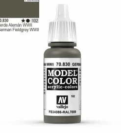 Vallejo Model Color 830 17ml German Field Grey Matt Acrylic