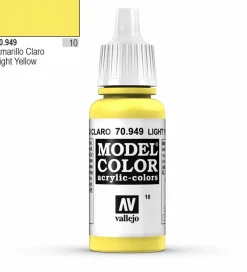 Vallejo Model Color 949 17ml Light Yellow Matt Acrylic