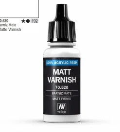 Vallejo Model Color 520 17ml Matt Varnish
