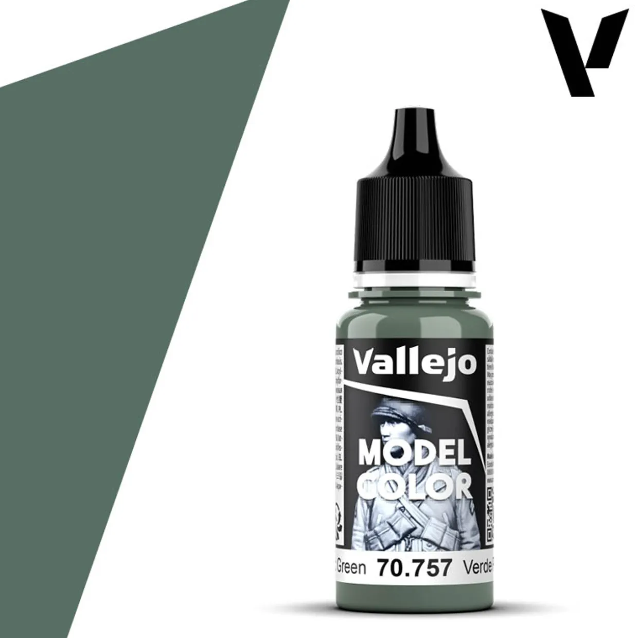 Vallejo Model Color 757 17ml Pacific Green Matt Acrylic