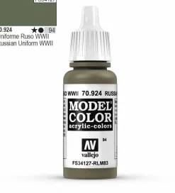 Vallejo Model Color 924 17ml Russian Uniform WW2 Matt Acrylic