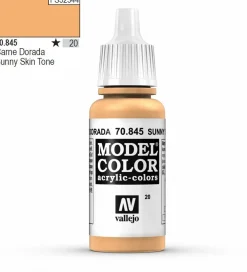 Vallejo Model Color 845 17ml Sunny Skin Tone Matt Acrylic