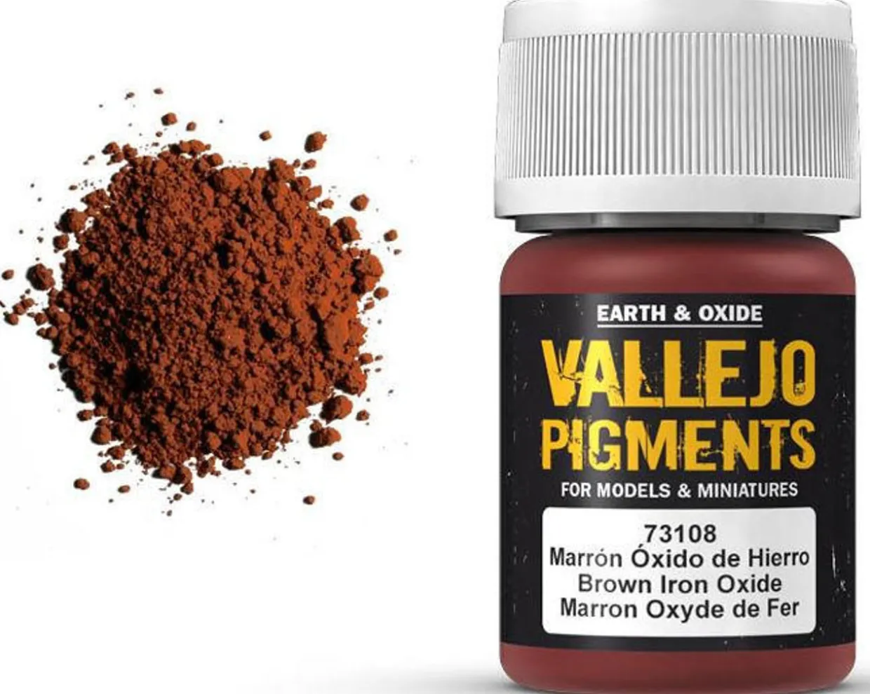 Vallejo Pigments Brown Iron Oxide