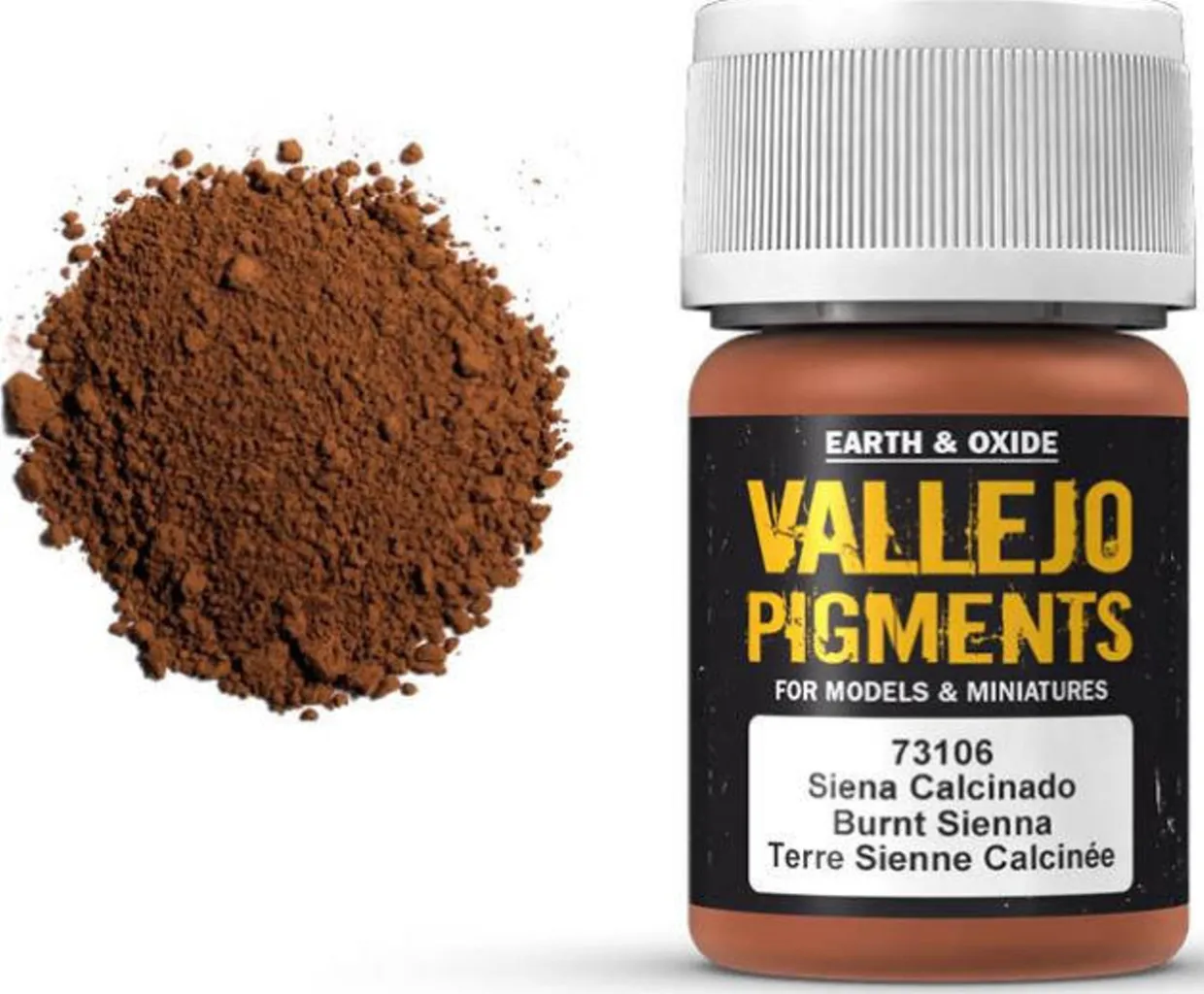 Vallejo Pigments Burnt Sienna
