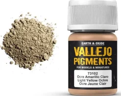 Vallejo Pigments Light Yellow Ochre