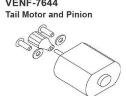 Venom Tail Motor & Pinion