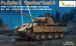 Vespid 1/72 Pz.Kpfw.V Panther Ausf.G Nightvision Model Kit