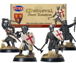 Victrix 28mm Medieval Foot Knights 12-13th Century
