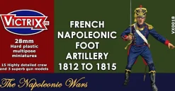 Victrix 28mm Napoleonic French Foot Artillery 1812 to 1815