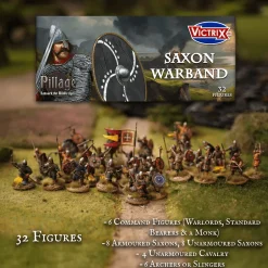 Victrix 28mm Pillage - Saxon Warband