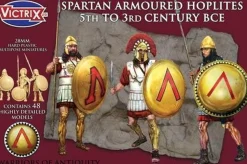 Victrix 28mm Spartan Armoured Hoplites 5th to 3rd Century BCE
