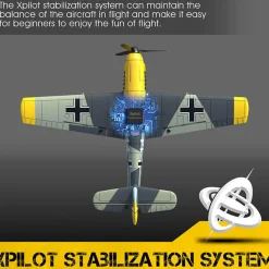 Volantex Messerschmitt BF109 400mm Brushed RTF RC Plane