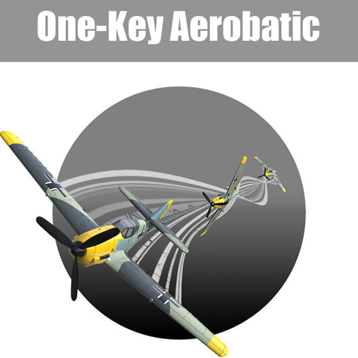 Volantex Messerschmitt BF109 400mm Brushed RTF RC Plane