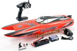 Volantex Racent Atomic Brushless Remote Control Boat Red