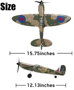 Volantex Supermarine Spitfire 400mm Brushed RTF RC Plane