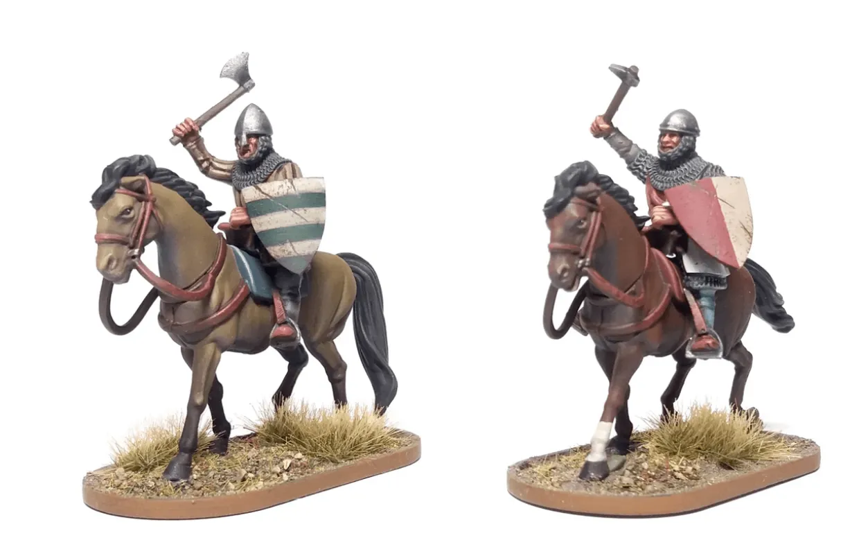 Wargames Atlantic 28mm Age of Chivalry - The Barons' War - Mounted Serjeants (1150-1320)