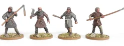 Wargames Atlantic 28mm Age of Chivalry - Peasant Levy 1100-1350