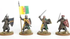 Wargames Atlantic 28mm Age of Chivalry - Foot Knights 1150-1320