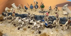 Wargames Atlantic 28mm Classic Fantasy - Skeleton Cavalry and Chariots