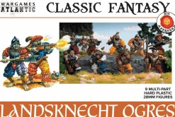 Wargames Atlantic 28mm Classic Fantasy - Landsknecht Ogres