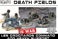 Wargames Atlantic 28mm Death Fields - Les Grognards Command and Heavy Support