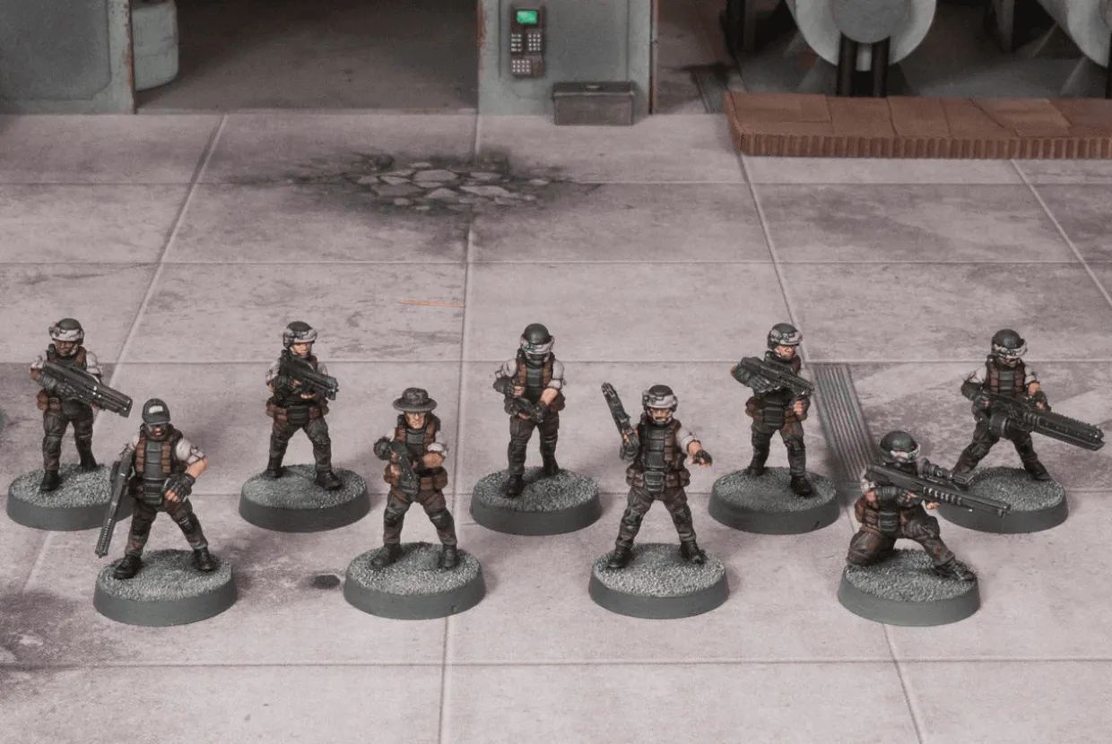 Wargames Atlantic 28mm Death Fields - Ooh Rah Infantry