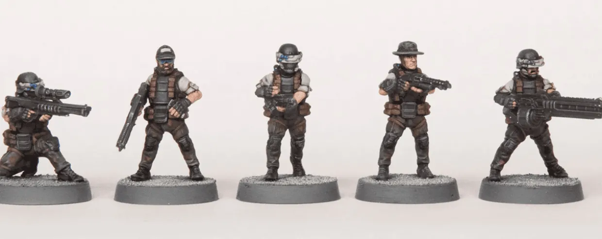 Wargames Atlantic 28mm Death Fields - Ooh Rah Infantry