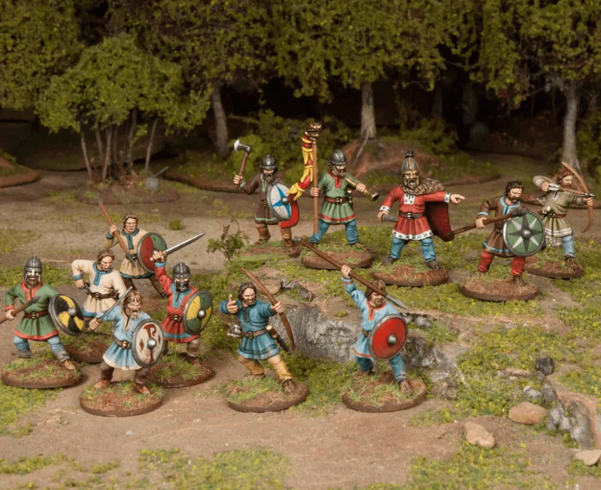 Wargames Atlantic 28mm Decline and Fall - Goth Warriors
