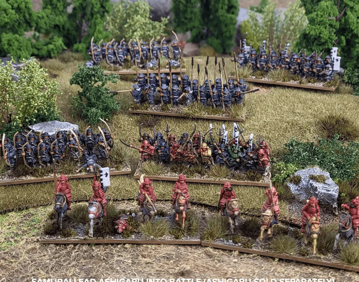 Wargames Atlantic 10mm Grand Battle Scale - Samurai