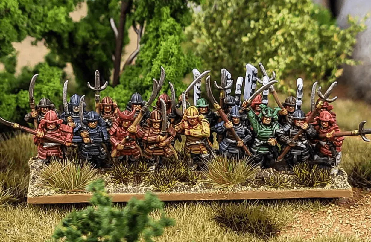 Wargames Atlantic 10mm Grand Battle Scale - Samurai