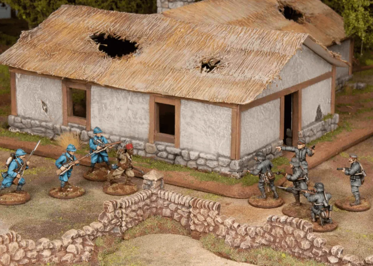 Wargames Atlantic 28mm Great War - WWI French Infantry 1916-1940