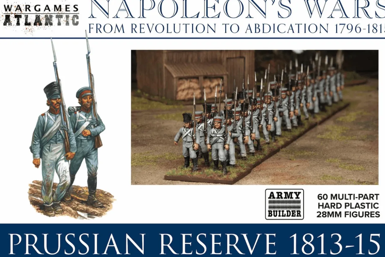 Wargames Atlantic 28mm Napoleonic Wars - Prussian Reserve 1813-1815