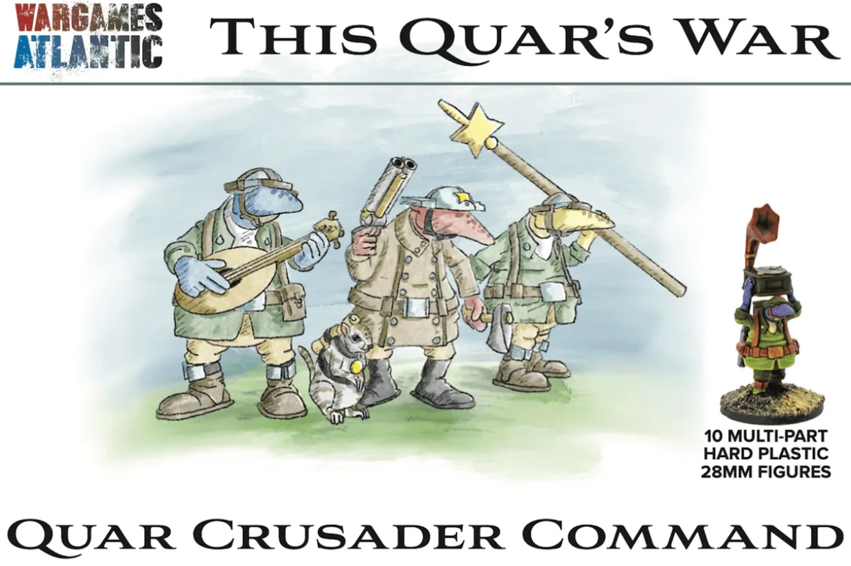 Wargames Atlantic 28mm This Quar's War - Crusader Command