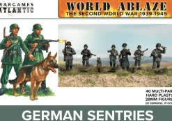 Wargames Atlantic 28mm World Ablaze - WWII German Sentries