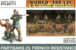 Wargames Atlantic 28mm World Ablaze - WWII French Partisans
