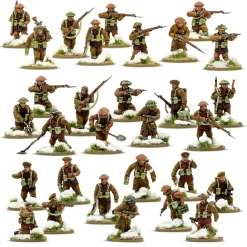 Warlord Games 28mm Bolt Action - British Forces - British & Canadian Infantry 1942-1945 (Winter)