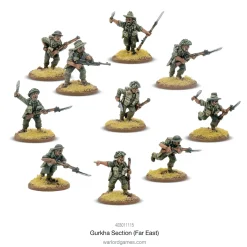 Warlord Games 28mm Bolt Action - British Forces - Gurkha Section (Far East)