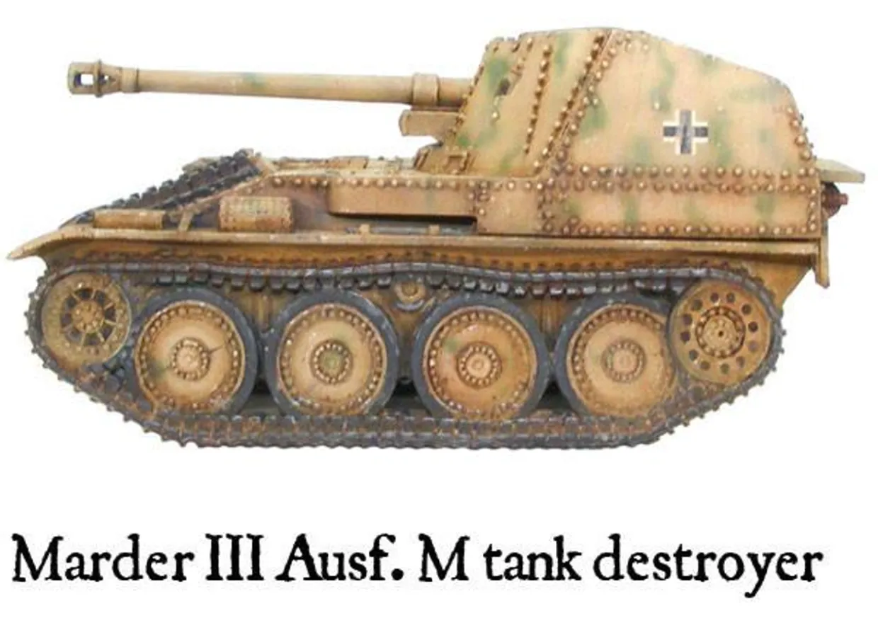 Warlord Games 28mm Bolt Action - German Forces - Marder III Ausf. M Tank Destroyer
